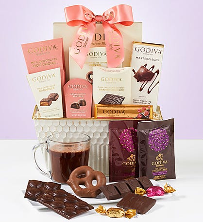 Godiva Sweets Gift Basket